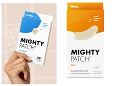 Hero Mighty Patch Invisible Blemish Patch 39 Ct + Might Patch Chin 10 Ct  Exp 27