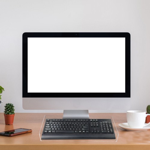 Coperchio Di Protezione Della Tastiera Ufficio Plastica Da Cover Desktop - Afbeelding 12 van 12