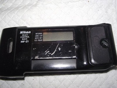NIKON CAMERA MF-21 MULTI CONTROL BACK FOR NIKON N8008/8008S 35MM FILM CAMERA