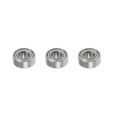 5 PCS 6mm X 13mm X 5mm Double Shielded Bearings Carbon Steel 686ZZ