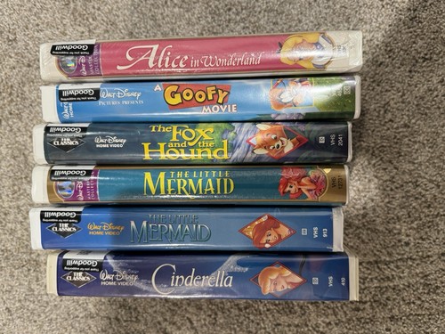 RARE!!! Disney VHS - Black Diamond & Masterpiece - Banned Artwork Cover - NEW - Picture 9 of 10