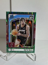 2024-25 Donruss Optic KELEL WARE Green Seismic Prizm RC #280 MIAMI HEAT