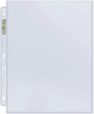 Ultra Pro 1-Pocket Platinum Page with 8-1/2" X 11" Pocket 100 Ct.