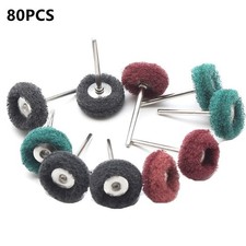 80PPack Abrasive Wheel Grinding Metal/Jewelry Polishing For Dremel Rotary Tool
