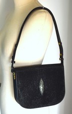 Sac à main en cuir de galuchat