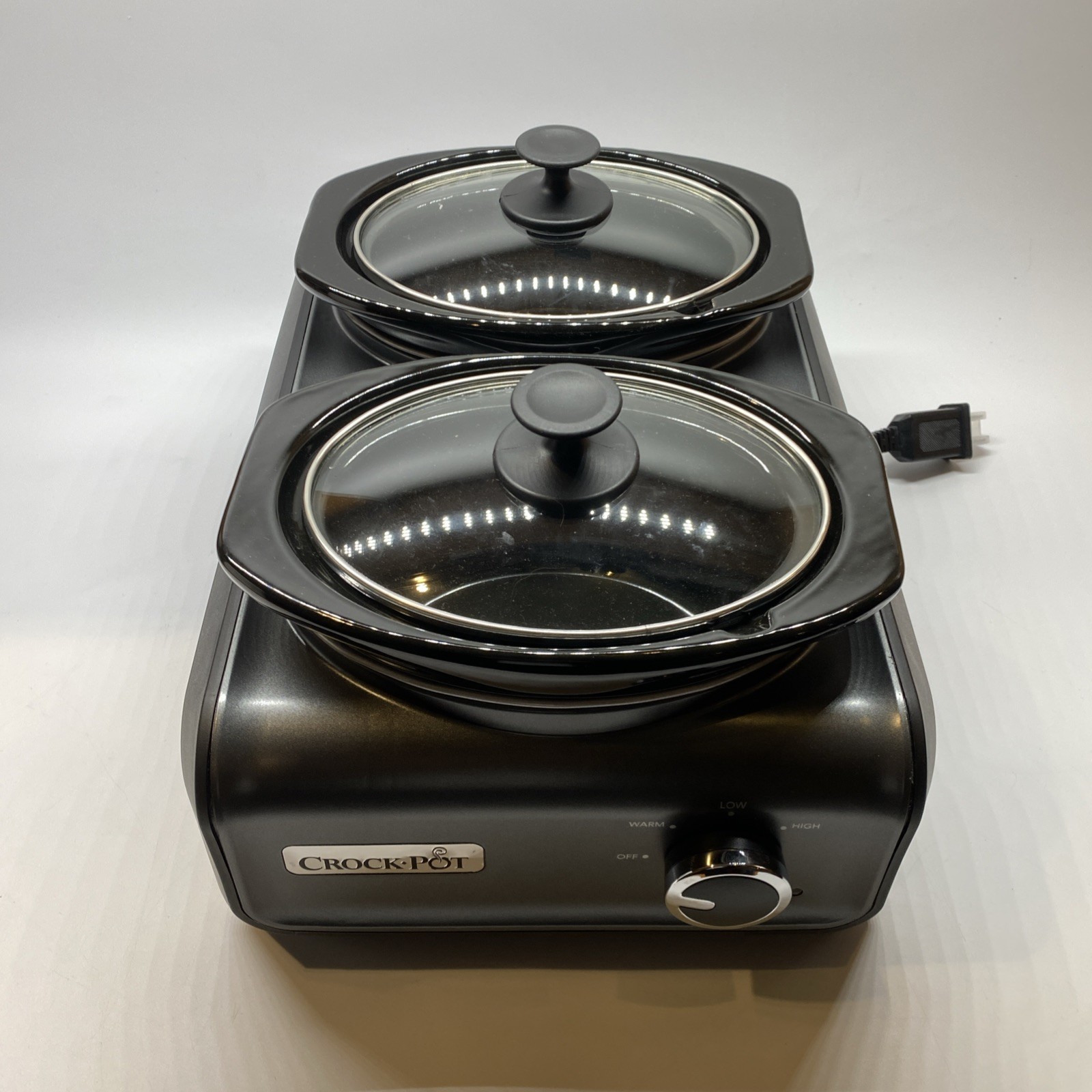 Crock-Pot Hook Up Double Oval Connectable 2 1-Quart Slow Coo
