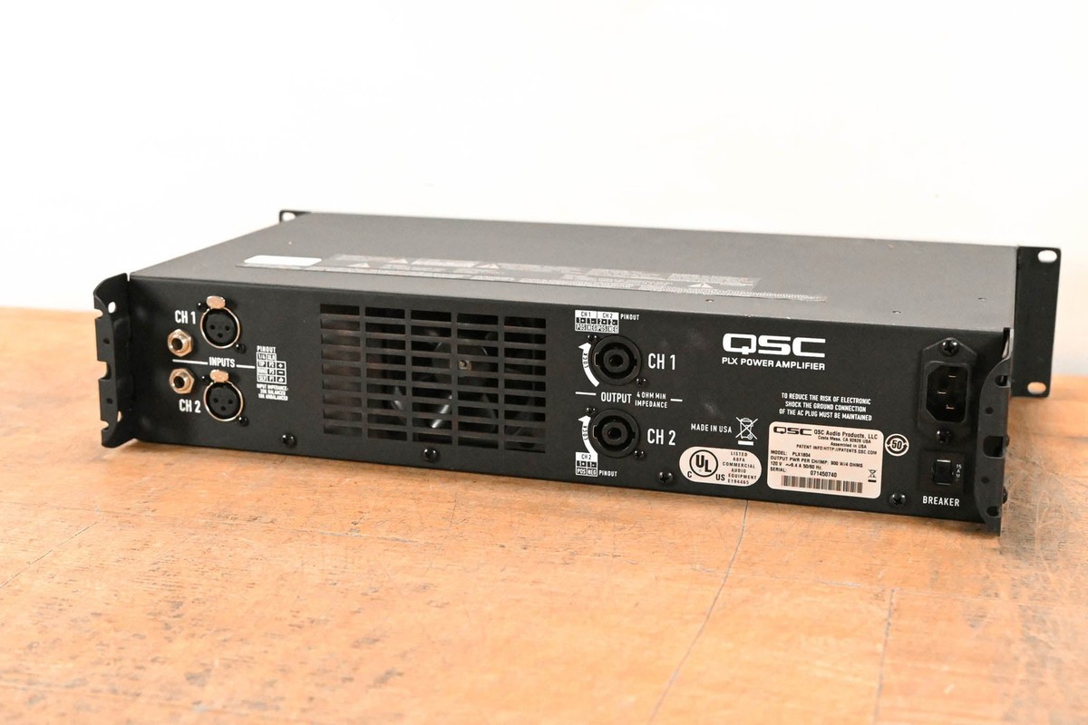 QSC PLX 1804 パワーアンプ made in USA qsc plx amplifier 1804 | eBay
