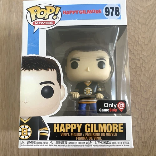 Funko Pop! Vinyl Figure Happy Gilmore 978 GameStop (Exclusive) Hockey Stick New