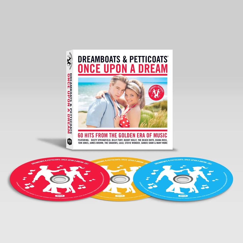 Dreamboats & Petticoats: Once Upon a Dream (Decca Records) 3CD Box Set