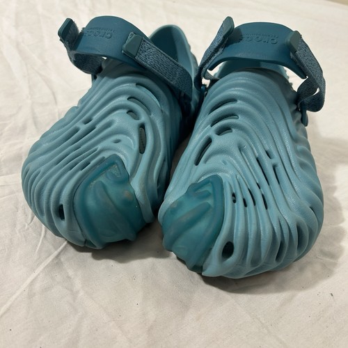 Salahe Bembury Pollex Clog Crocs Größe Herren 11 Gezeitenblau Türkis Turnschuhe - Bild 4 von 4