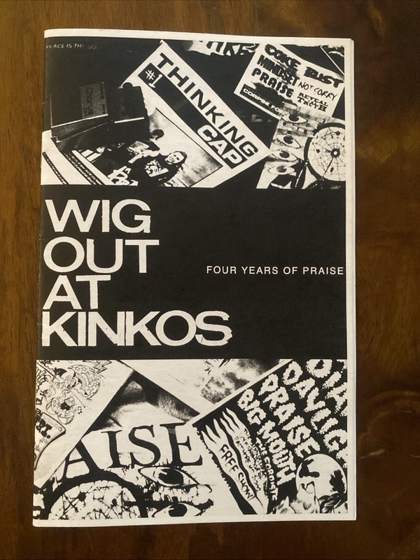 Praise Wig Out At Kinkos Zine Hardcore Punk React Records Sxe 2013