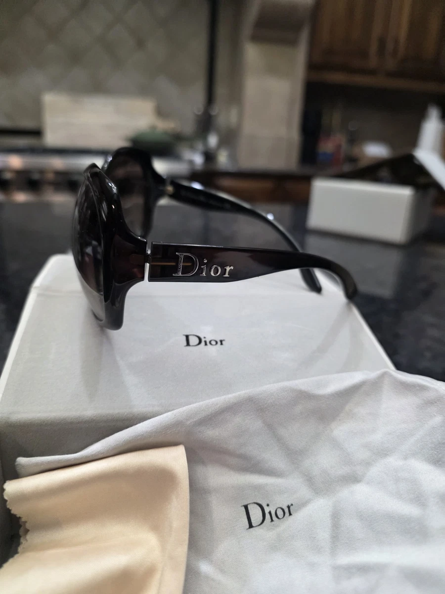 Dior Plastic Frame Polarized 100% UV Square Vintage Sunglasses for