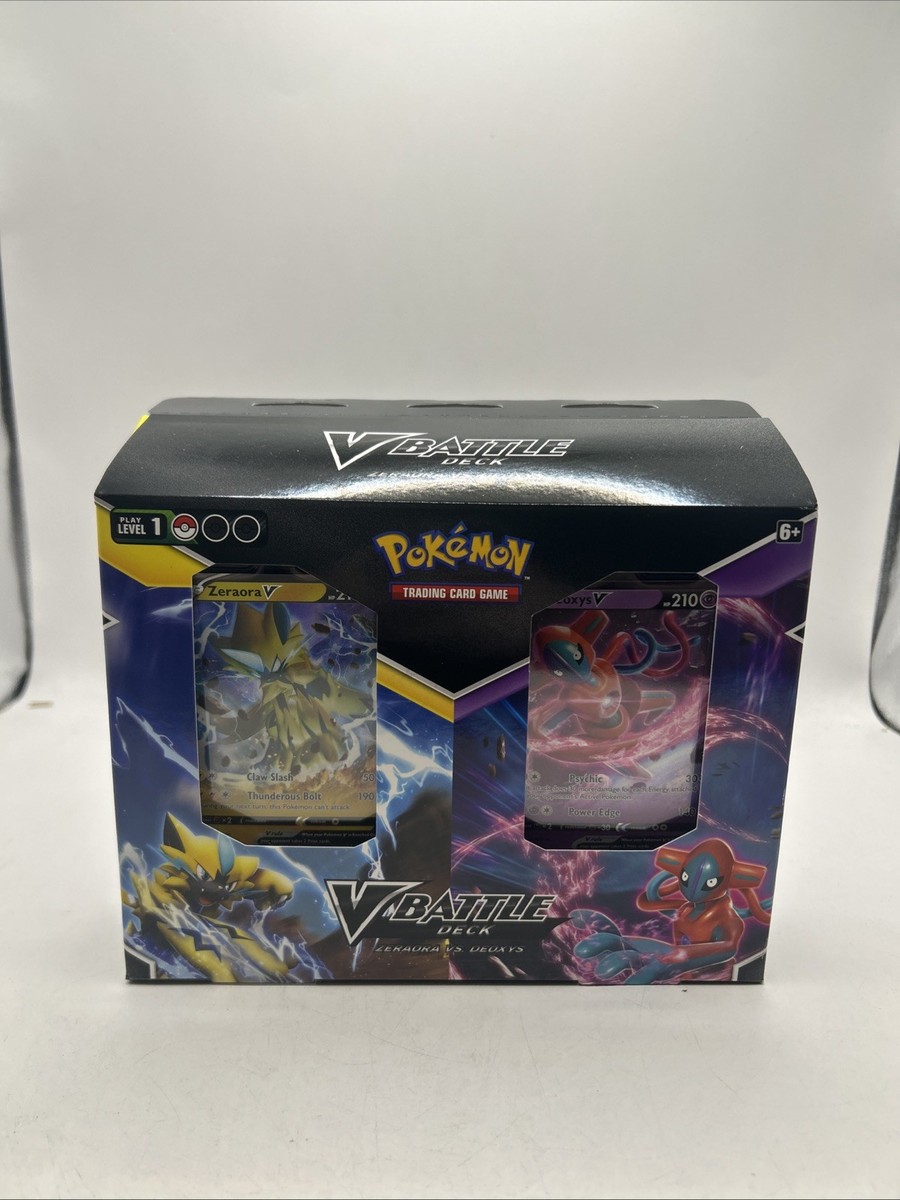 Pokemon TCG V Battle Deck Bundle Box Zeraora vs Deoxys Sealed | eBay Pokemon TCG V Battle Deck Bundle Box Zeraora vs Deoxys Sealed | eBay