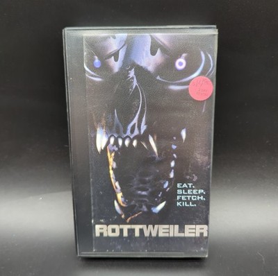 Rottweiler Eat Sleep Fetch Kill (VHS, 2004) Horror Movie Rare HTF Lions Gate 