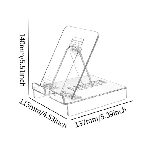 Support Tablette de Bureau, Support Téléphone Multifonction pour Chambre, Cuisine, - Photo 2/7