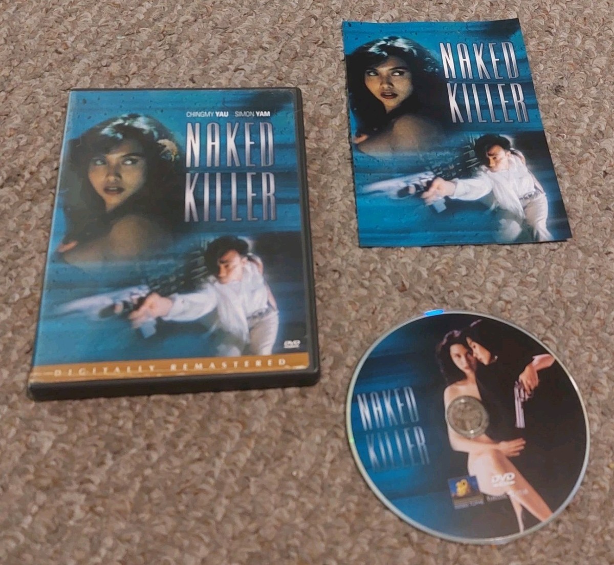 Naked Killer (DVD, 1992) Rare OOP Action Chingmy Yau Simon Yam