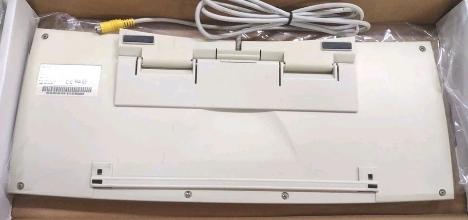 RARE VINTAGE ACER 6511-C 105 KEYS WINDOWS PS2 KEYBOARD V DESIGN DSKB-4 - Image 3 of 4