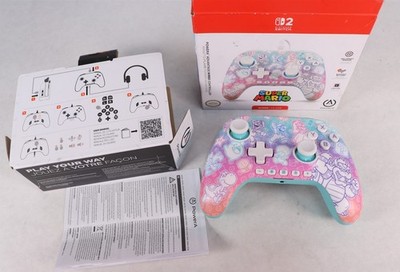 Nintendo Switch 2 PowerA Wired Controller Super Mario Mushroom Kingdom NO CABLE!