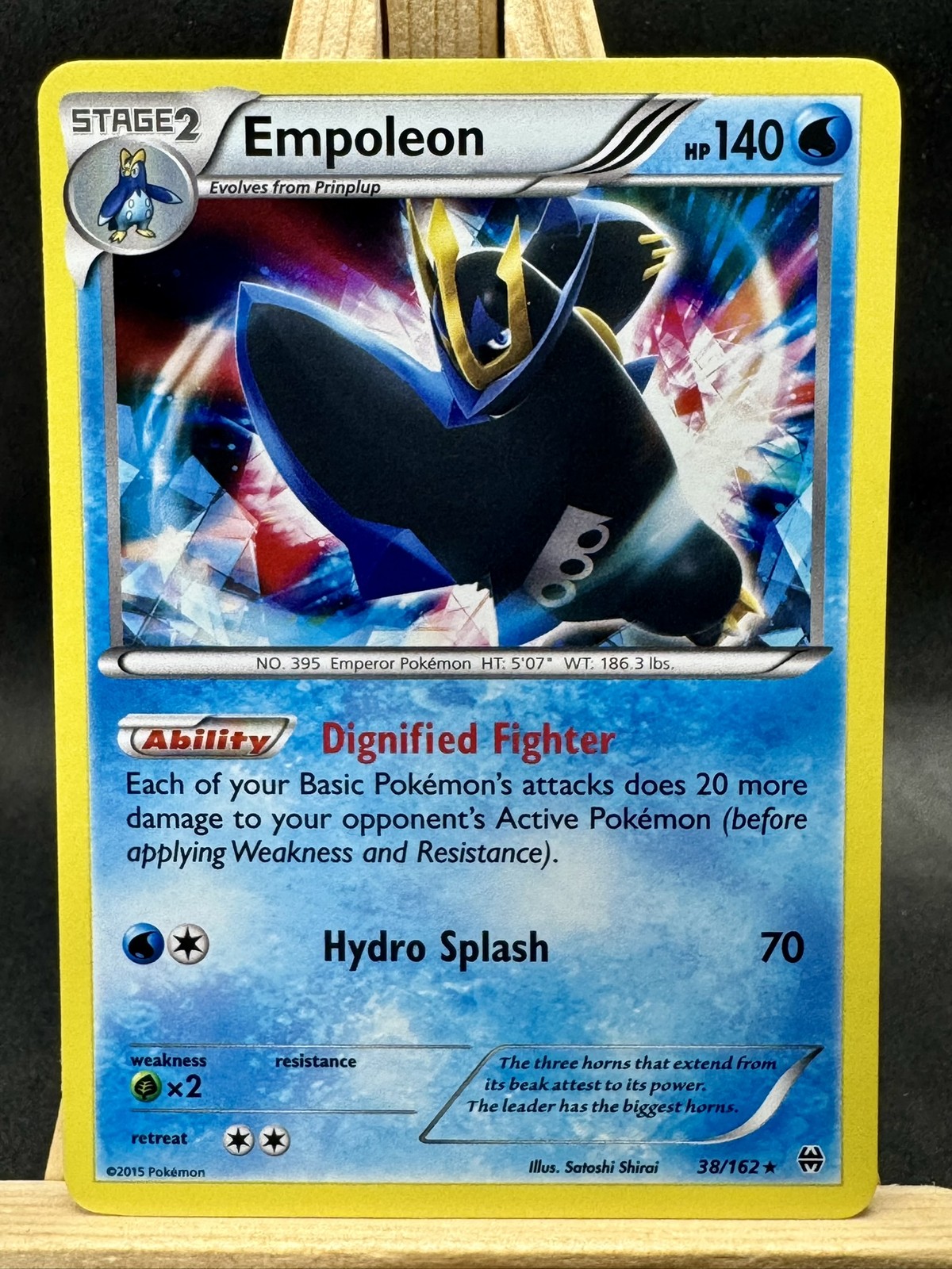 Empoleon Holo Rare Pokemon TCG XY - BREAKthrough 38/162 LP