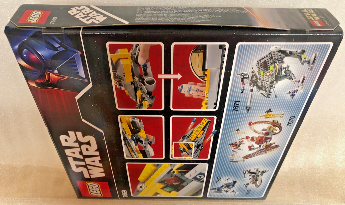 7669 ANAKIN'S JEDI STARFIGHTER star wars lego legos set factory