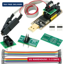 Ch341a Eeprom Bios Programmer Spi I2c Soic8 Sop8 Clip Sop8 Sop16 Conversion