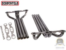 Schoenfeld Sbc Header For 1-58 In Full Derby Zoomie Steel Exhaust Headers