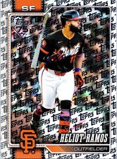 2026 Topps #8 Heliot Ramos Topps Foil Pattern