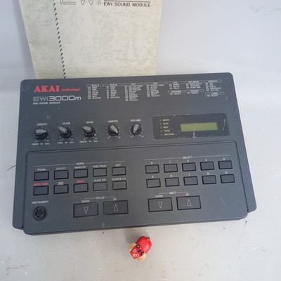 Very Good Akai EWI3000M Analog Synthesizer Sound Module for sale