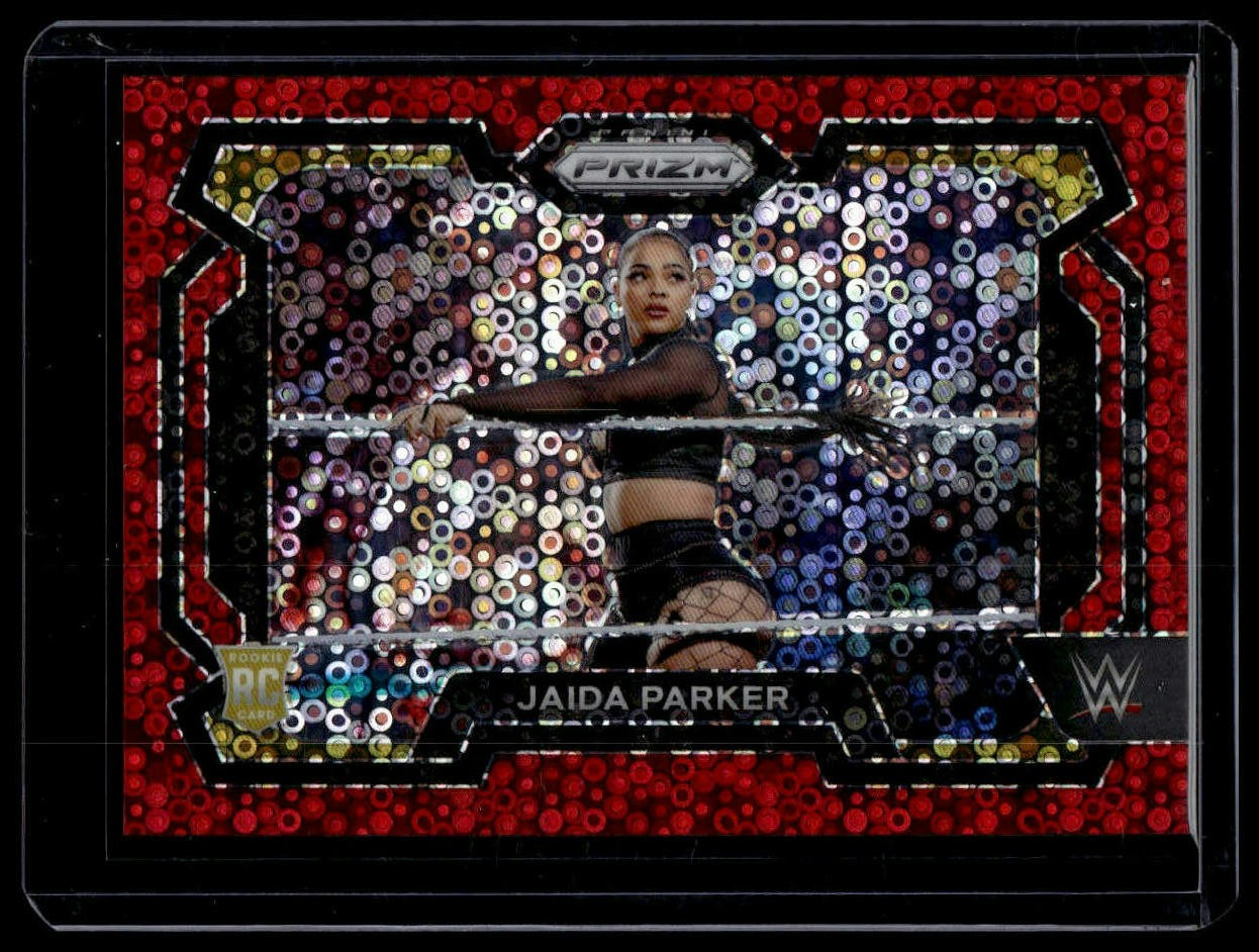 2024 Panini Prizm WWE #2 Jaida Parker Under Card Red Prizms #/99