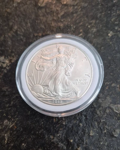 2012 American Silver Eagle 1 Troy Oz .999 Fine Silver
