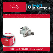 Starter Motor fits SKODA KAROQ NU7 1.0 1.5 2017 on Automatic Transmission Apec