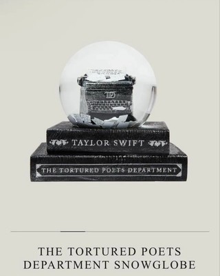 TTPD スノードーム Taylor Swift  globe Taylor Swift TTPD Snow Globe The Tortured Poets Department