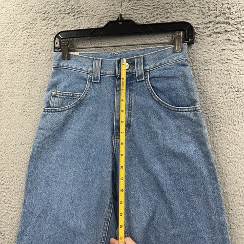 Vintage Lee Pipes Jeans Boys Size Small 26x24 Wide Leg Pockets Baggy Skater Y2K - Picture 6 of 11