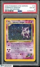 2000 Pokemon Gym Heroes 1st Edition #14 Sabrina's Gengar Holo PSA 6 EX-MT