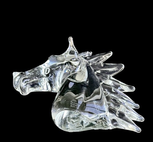 Horse Hand Blown Glass Sculpture - Picture 8 of 10