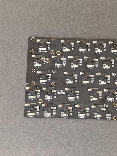 KBDFans DZ60RGB-V2 Hot-Swap 60% PCB + Aluminum Plate B Used Good Condition Read - Picture 3 of 16