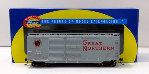 Coche de caja doble puerta Athearn 70463 HO Great Northern 40' #3345 | Condition: New