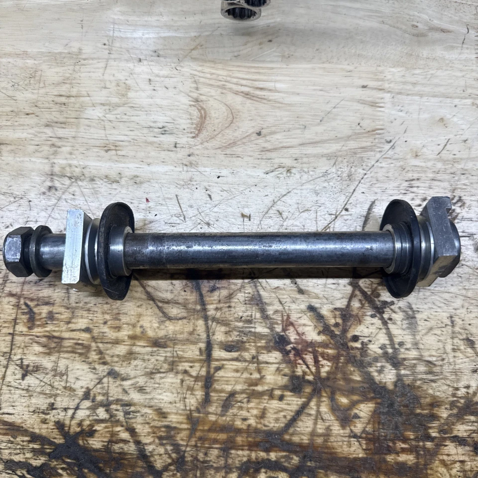 99-04 Yamaha YZ250F YZ 250F YZ125 YZ250 2002 rueda trasera eje perno espaciadores tuerca Foto 2 de 4