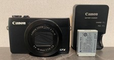 Canon PowerShot G7 X Digital Camera Black Wi-...