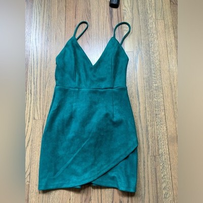 NWT Superdown Carrie mini dress green xs | eBay