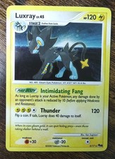 Pokemon Luxray 3/17 POP Series 8 Cosmos Holo Rare Promo LP+ on eBay