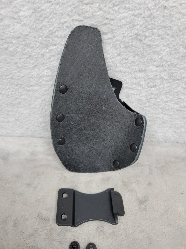 Pistola de calor para diestros oculta Bullseye funda IWB moldeada tamaño mediano - negra Foto 3 de 4