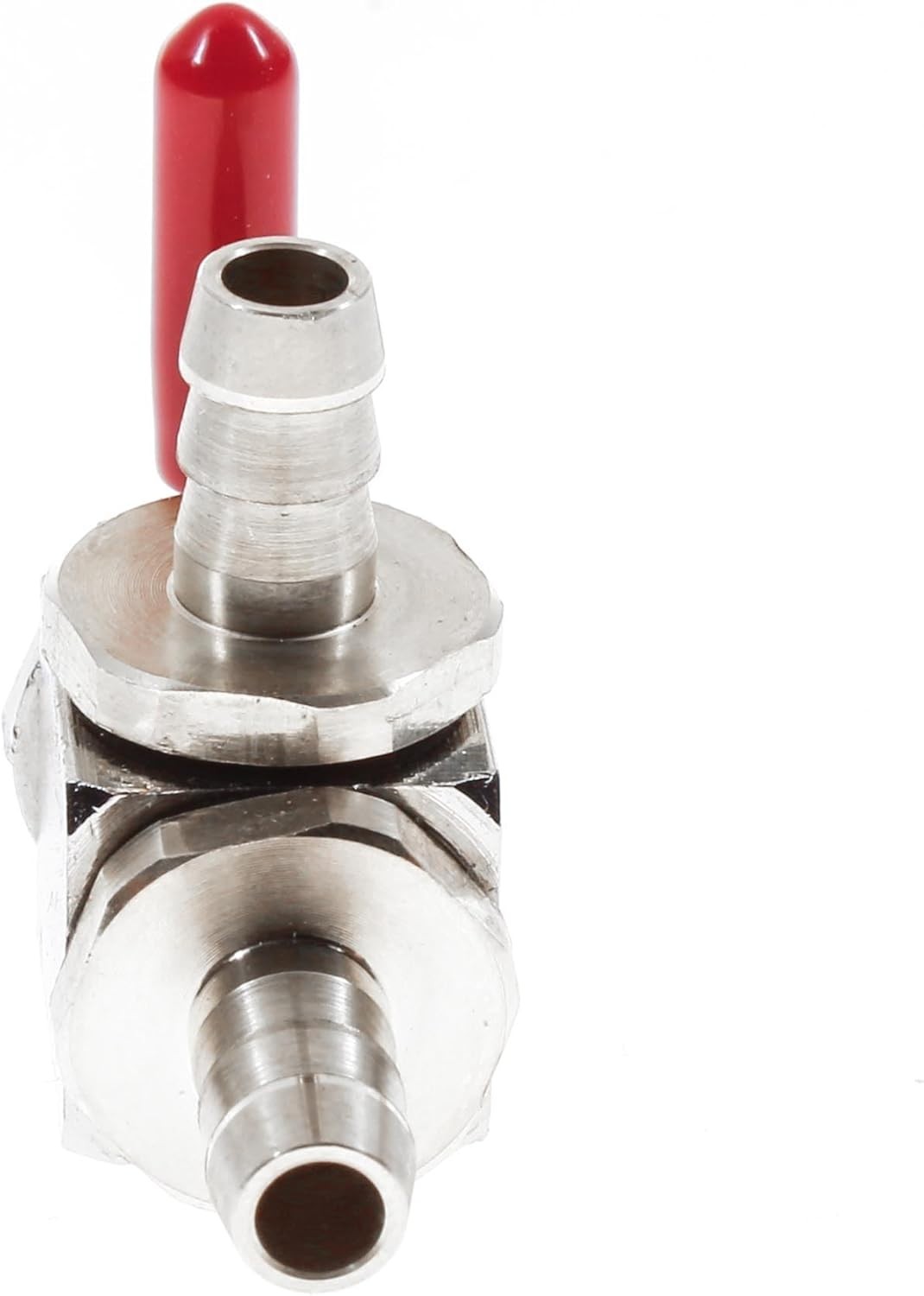 Durable Steel 90-Degree Fuel Shut Off Valve - Ideal for ATVs & Snowmobiles