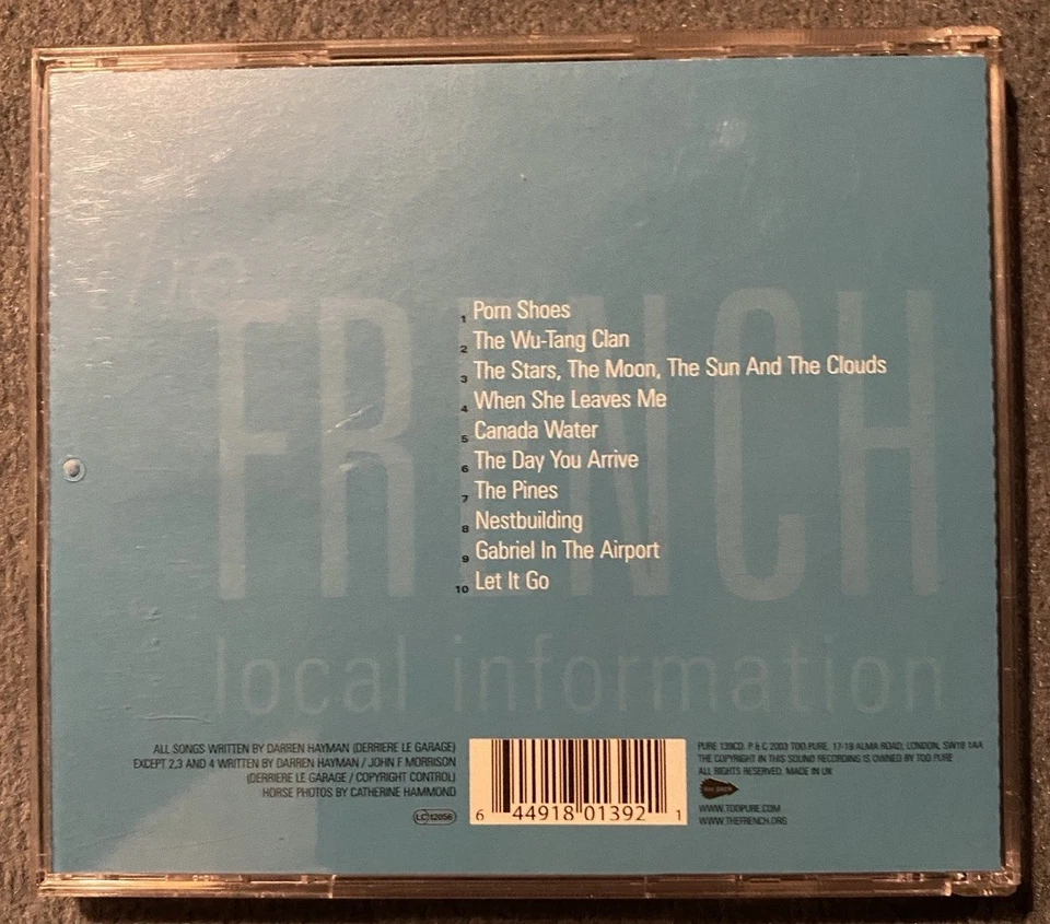 The French [ CD ] Local information (2003) - Bild 2 von 2