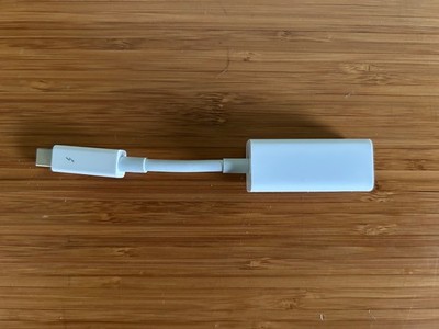 OEM Apple Thunderbolt to Gigabit Ethernet Adapter Genuine A1433 Dongle Air Pro