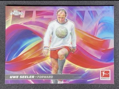 Uwe Seeler 2025-26 Topps Chrome Bundesliga Helix SSP #H-4 HSV