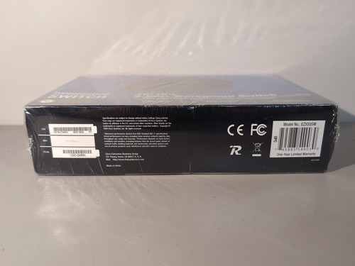 Linksys 10/100 5 Port Workgroup Switch Model EZXS55W High-Speed Ethernet SEALED - Bild 5 von 6