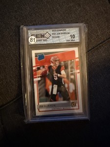 Joe Burrow Graded Rookie Card | eBay