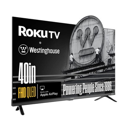 Westinghouse WR40QE2350 Quantum Dot QLED 40'' Full HD Edgeless Smart Roku TV