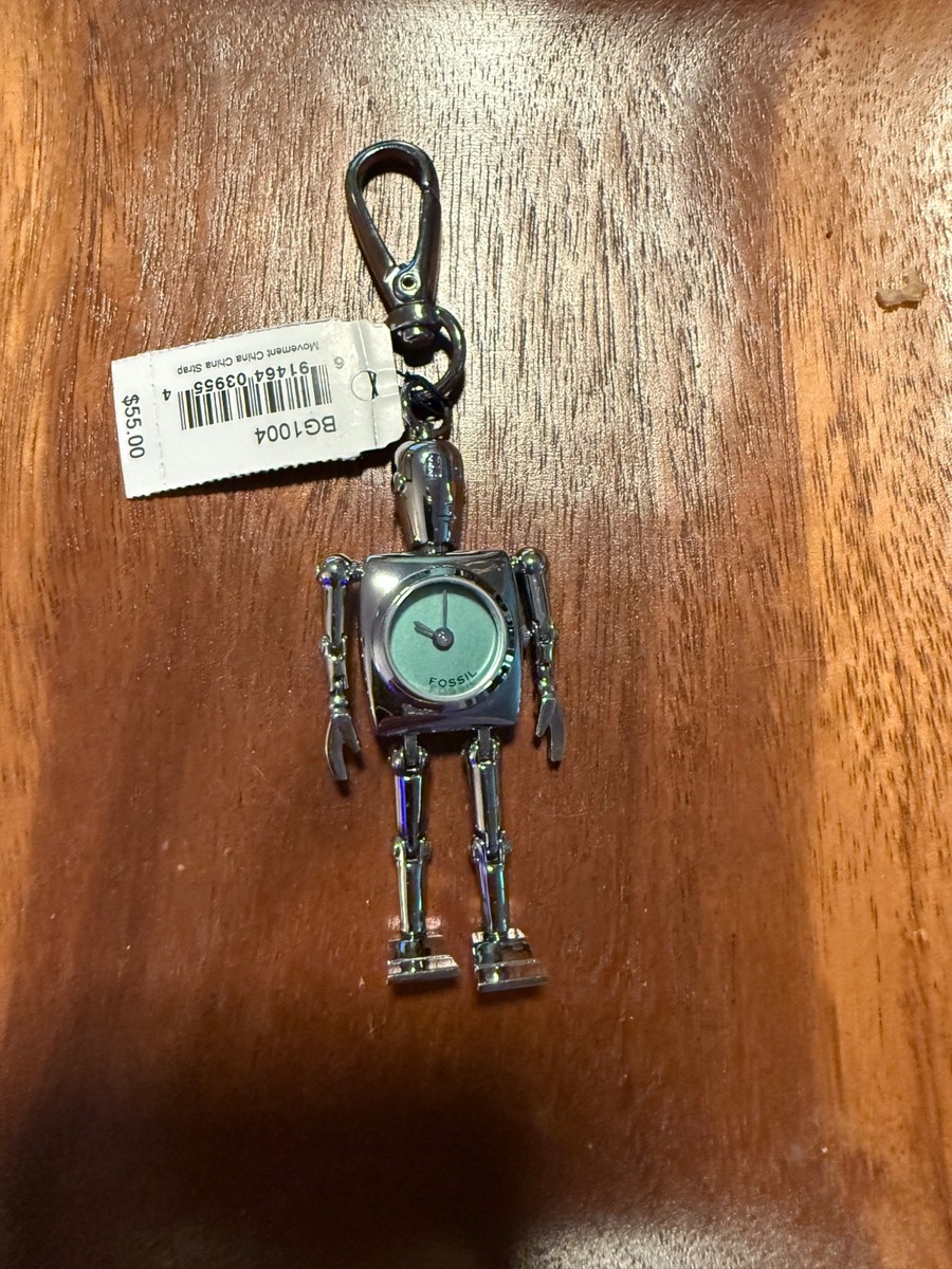 Fossil Big Tic Robot Keychain - Collectible for sale online | eBay